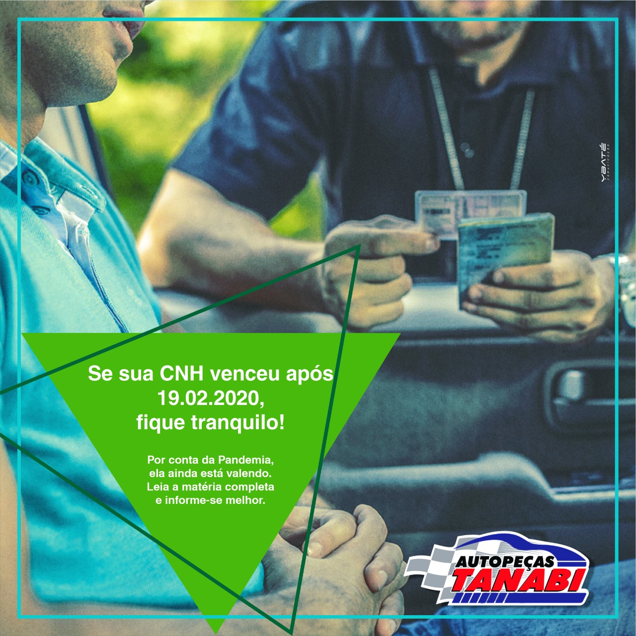 Sua CNH venceu após 19/02/2020, fique tranquilo! Entenda.
