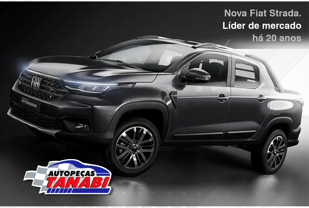 Nova Fiat Strada. Líder de mercado há 20 anos